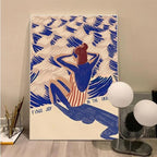 Poster di Brenna Beach Uomo e Ragazza