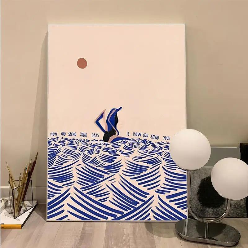 Poster di Brenna Beach Uomo e Ragazza