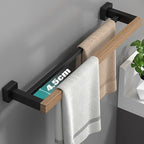 Mensola per Accessori da Bagno in Legno da Muro