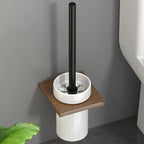 Mensola per Accessori da Bagno in Legno da Muro