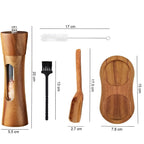 WOODGRIND – Eleganti Macine in Legno per Sale e Pepe per una Stagionatura di Precisione