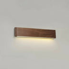 WOODLUX LED – lampada da parete in legno moderno con 3 modalità di colore