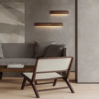 WOODLUX LED – lampada da parete in legno moderno con 3 modalità di colore