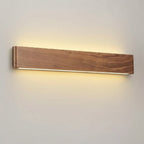 WOODLUX LED – lampada da parete in legno moderno con 3 modalità di colore
