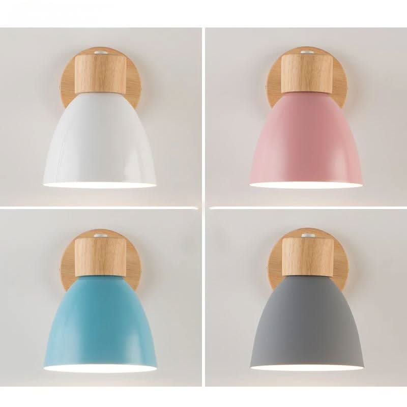 CALMARA – Applique in Legno Nordico con Illuminazione Ambientale