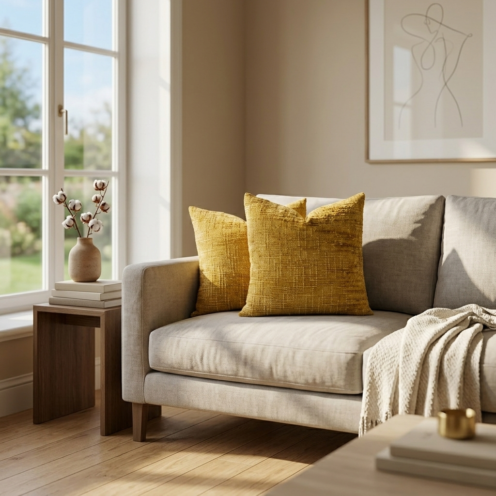 Cuscino Decorativo Moderno Morbido con Texture Elegante per Divano e Camera da Letto
