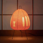 Zenora – Lampada da tavolo in carta di riso con design giapponese wabi-sabi
