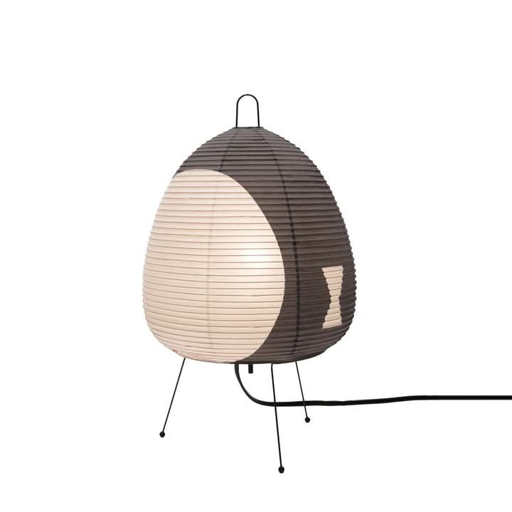 Zenora – Lampada da tavolo in carta di riso con design giapponese wabi-sabi