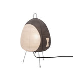 Zenora – Lampada da tavolo in carta di riso con design giapponese wabi-sabi
