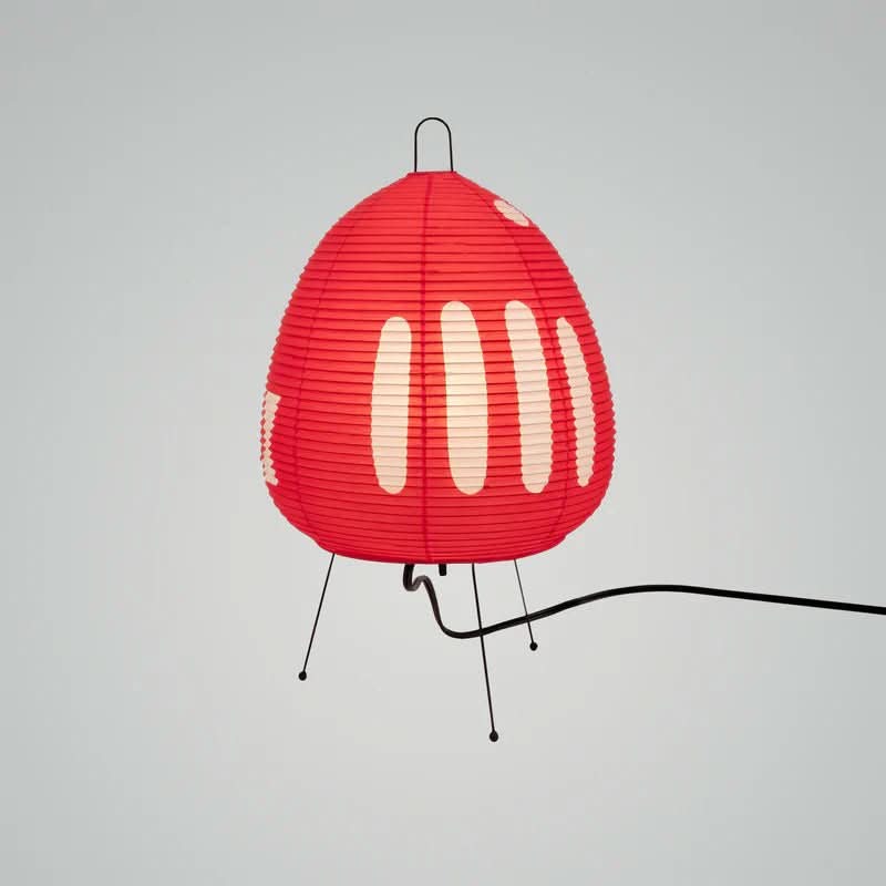 Zenora – Lampada da tavolo in carta di riso con design giapponese wabi-sabi