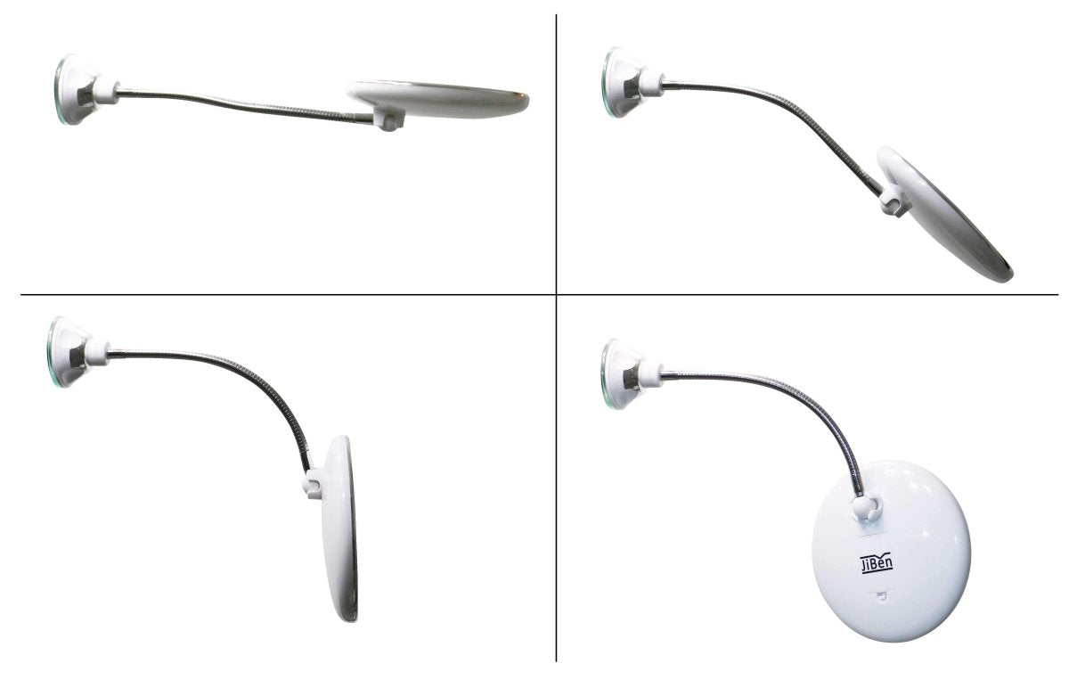ZOOMLITE – Specchio di Bellezza LED con Illuminazione Potente e Ingrandimento 10x