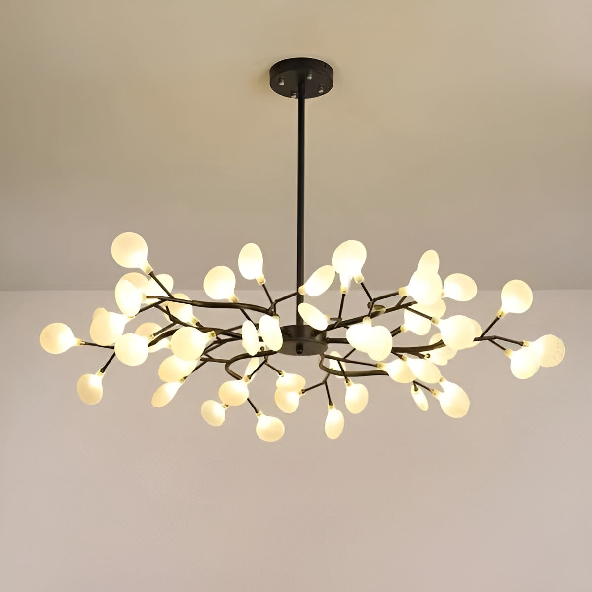 Lampadario a rami – Elegante effetto lucciola per un'illuminazione d'atmosfera