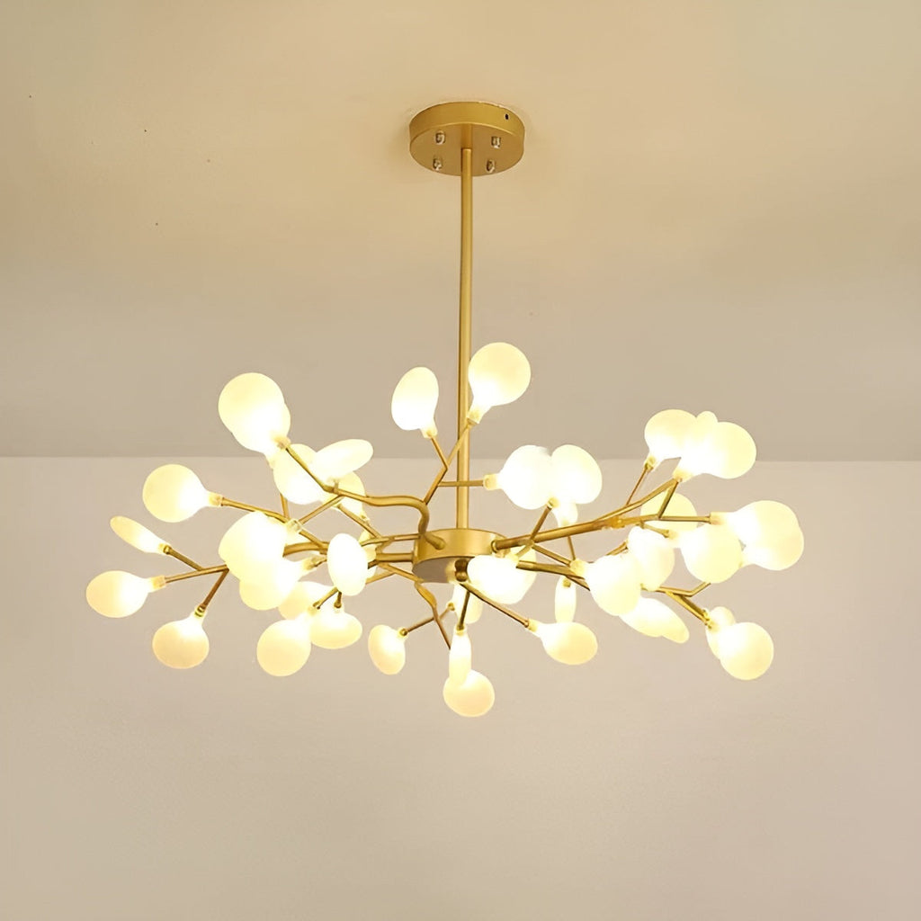 Lampadario a rami – Elegante effetto lucciola per un'illuminazione d'atmosfera