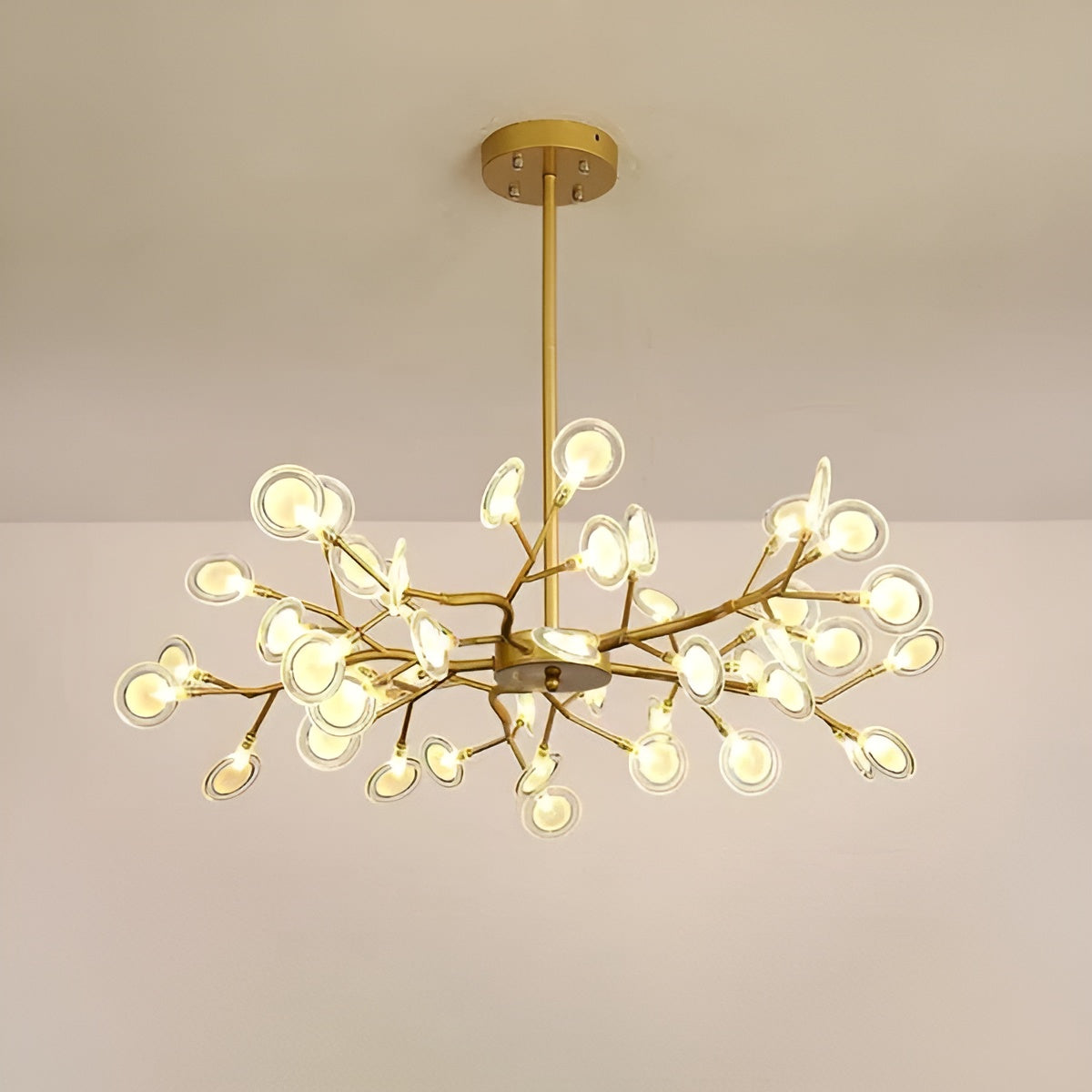 Lampadario a rami – Elegante effetto lucciola per un'illuminazione d'atmosfera