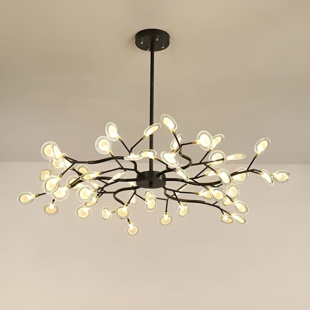 Lampadario a rami – Elegante effetto lucciola per un'illuminazione d'atmosfera
