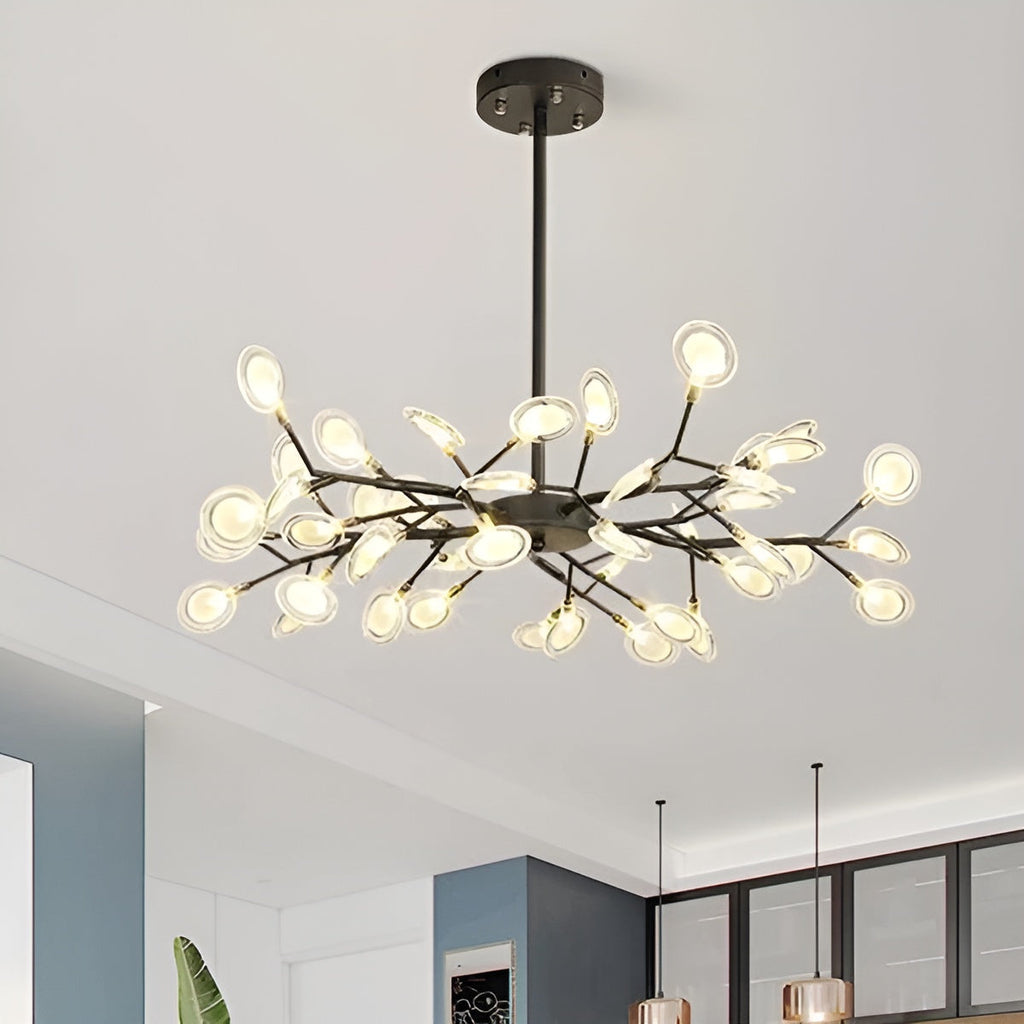 Lampadario a rami – Elegante effetto lucciola per un'illuminazione d'atmosfera